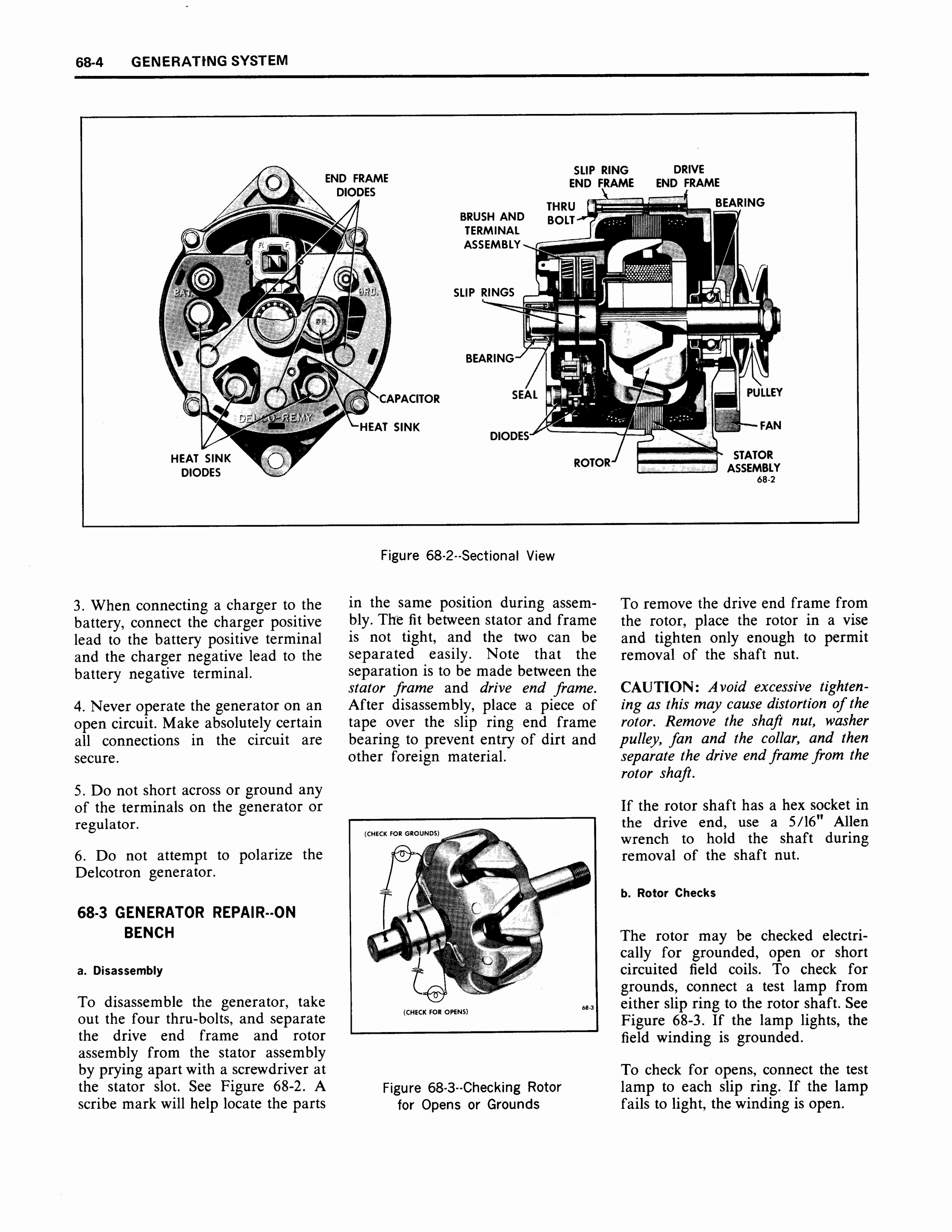 1970 Buick Body Service Manual - Engine Electrical Page 4 of 40